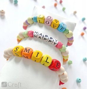 DP Craft Koraliki drewniane kulki 10mm 3