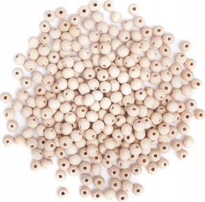 DP Craft Koraliki drewniane kulki 6mm 2