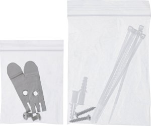 InLine InLine® Patch panel Cat.6A 0.5U 6-port, for table/wall/rail, with dust protection, grey 5