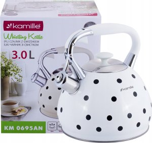 Kamille CZAJNIK NIEELEKTRYCZNY 0695WH BIAŁY 3 L 5