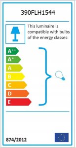 Lampa sufitowa Namat Opviq šviestuvas 189 6
