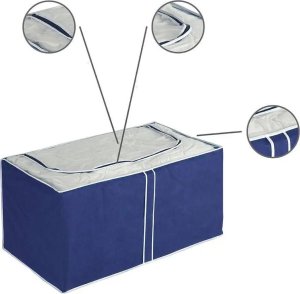 Wenko Pokrowiec na pościel, ubrania Jumbobox AIR, 91 x 53 x 48 cm 4