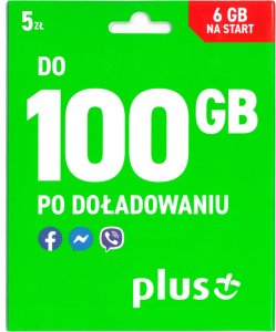 Partner Tele.com Karta Startowa Plus Nowy Pink 5zł / 6GB 1