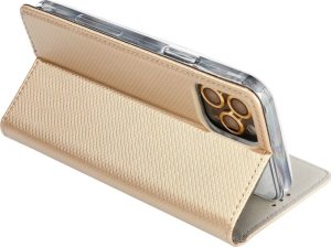 OEM Kabura SMART CASE Book do MOTOROLA G73 5G złoty 4