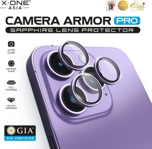 X-One Szkło szafirowe X-ONE na obiektyw aparatu Camera Armor Pro - do iPhone 15 Pro/15 Pro Max 3