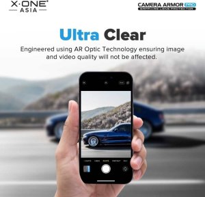 X-One Szkło szafirowe X-ONE na obiektyw aparatu Camera Armor Pro - do iPhone 15 Pro/15 Pro Max 7