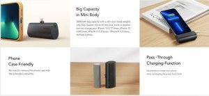 Powerbank Veger PlugOn 5000mAh Czarny 5