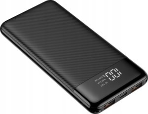 Powerbank 4kom.pl VEGER powerbank 10 000 mAh L11 (W1087) czarny 2