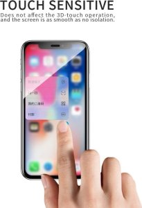 X-One Szkło hartowane X-ONE Full Cover Extra Strong Crystal Clear - do iPhone 13/13 Pro/14 (full glue) czarny 7