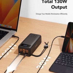 Powerbank Veger W5001C 56000 mAh Czarny 5