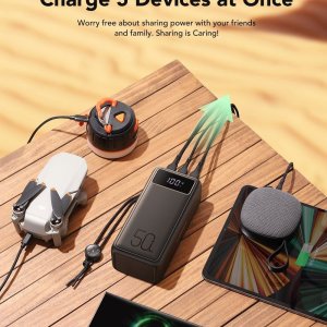 Powerbank Veger W5001C 56000 mAh Czarny 8