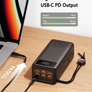 Powerbank Veger W5001C 56000 mAh Czarny 9