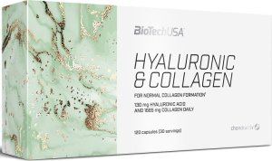 Bio Tech Biotech USA Hyaluronic&Collagen 120caps 1