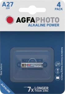 Agfa AgfaPhoto Batterie Knopfzelle LR27  V27A  12V Alkaline  1St. 1