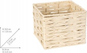 Wenko Kosz do przechowywania, 24 x 18,5 x 24 cm, Vabriano, WENKO 7