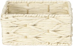 Wenko Kosz do przechowywania z papierowej wikliny, 19 x 9 x 14 cm, Vabriano, WENKO 2