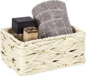 Wenko Kosz do przechowywania z papierowej wikliny, 19 x 9 x 14 cm, Vabriano, WENKO 4