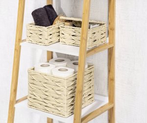 Wenko Kosz do przechowywania z papierowej wikliny, 19 x 9 x 14 cm, Vabriano, WENKO 8