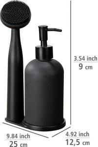 Wenko Zestaw kuchenny, dozownik 400 ml i szczotka, Piedo, WENKO 11