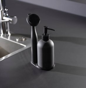 Wenko Zestaw kuchenny, dozownik 400 ml i szczotka, Piedo, WENKO 9