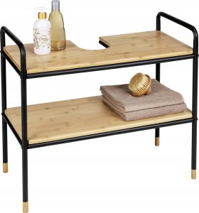 Wenko Szafka pod umywalkę, 70 x 60 x 33,5 cm, bambusowy blat, Loft, WENKO 4
