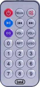 Głośnik Trevi Głośnik przen. karaoke Trevi XF470 60W 5