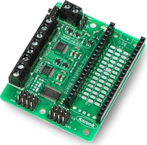 Raspberry Pi Kitronik Robotics Board - sterownik 4 silników i 8 serwomechanizmów - 3-10,8V - do Raspberry Pi Pico - Kitronik 5329} 1