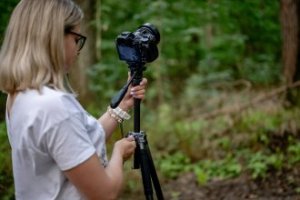 Statyw Fotopro Statyw Fotopro X-Aircross 3 Lite Video - pomarańczowy 20