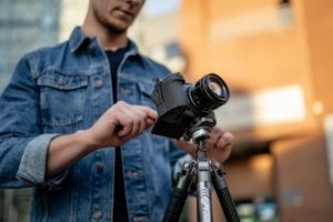 Statyw Fotopro Statyw Fotopro X-Aircross 3 Lite - pomarańczowy 14