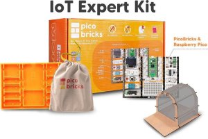 Raspberry Pi PicoBricks IoT Expert Kit - zestaw rozwojowy do Raspberry Pi Pico} 1