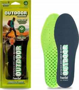 Vidpadžiai Footgel Plantilla Outdoor Eucalipto Talla, dydis 39-42 1