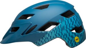 Bell Kask juniorski BELL SIDETRACK INTEGRATED MIPS wavy checks matte blue roz. Uniwersalny (50–57 cm) (NEW 2024) 1