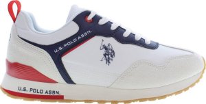 U.S. Polo BIAŁE MĘSKIE BUTY SPORTOWE W NAJLEPSZEJ CENIE US POLO 45 1