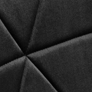 Activeshop 4Rico Krzesło skandynawskie QS-186 aksamit czarne 6