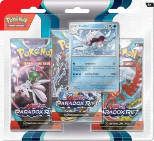 Pokemon Pokémon TCG: Scarlet & Violet - Paradox Rift - 3-Pack Blister Box (24) 1