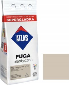 ATLAS Fuga elastyczna 1-7mm 212 szarobrązowy 2 kg 1