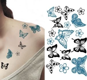 Gazelo Tatuaże - Motyle 2