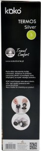 KOKO termos nierdzewny z kubkiem 1L KO-6439 8