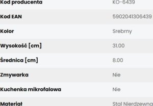 KOKO termos nierdzewny z kubkiem 1L KO-6439 10