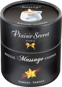 Polheaven Świeca do masażu Wanilia 80 ml Plaisir Secret 1