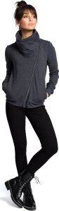 BeWear B071 Bluza z zamkiem grafitowa (kolor Grafitowy, rozmiar XL) 3