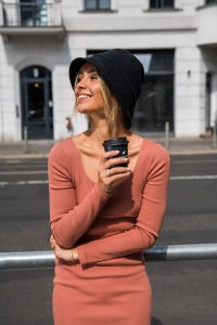 BeWear B214 Kapelusz - czarny (kolor czarny, rozmiar uni) 5