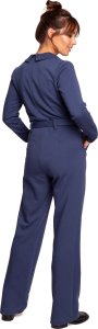 BeWear B248 Kombinezon z kołnierzem i paskiem - niebieski (kolor niebieski, rozmiar XXL) 2