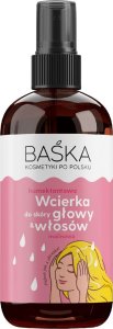 Solverx BAŚKA Kosmetyki Po Polsku Humektantowa wcierka do skóry głowy i włosów - malinowa  100ml 1