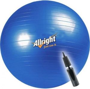 Allright Piłka do ćwiczeń 55cm niebieska (FIPGDK55) 1