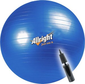 Allright Piłka do ćwiczeń Fe07013 85cm niebieska 1