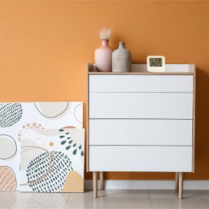 PrzydaSie Higrometr zegar termometr pokojowy wilgotnościomierz LCD 3