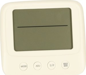 PrzydaSie Higrometr zegar termometr pokojowy wilgotnościomierz LCD 9