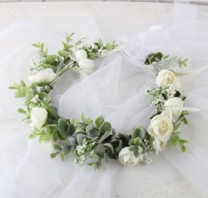 eCarla Wianek opaska wianuszek kwiaty  BOHO W83 2