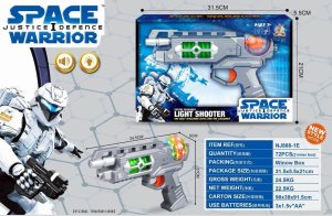 ProNice DUŻY PISTOLET Z KOLOROWYMI DIODAMI LED NA BATERIE DZIECIĘCA ZABAWA PREZENT 2